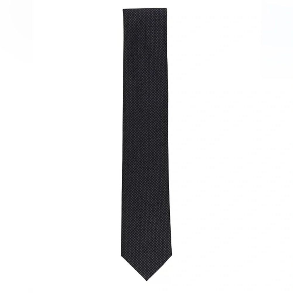 Alfani Men's Dove Slim Tie, Created for Macy's - Black